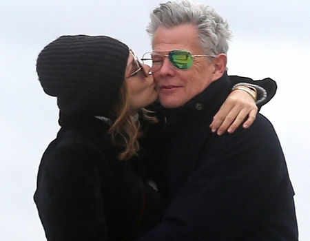 Photo of David Foster, Katharine McPhee Mesra Di Paris