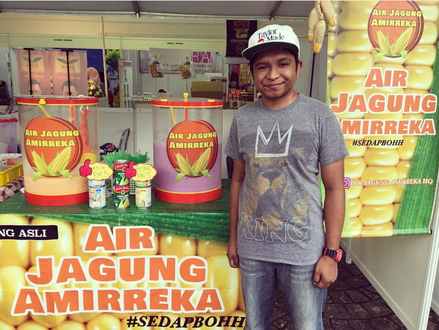 Photo of Dah Ada 5 Gerai, Amir Raja Lawak Jual Pati Air Jagung