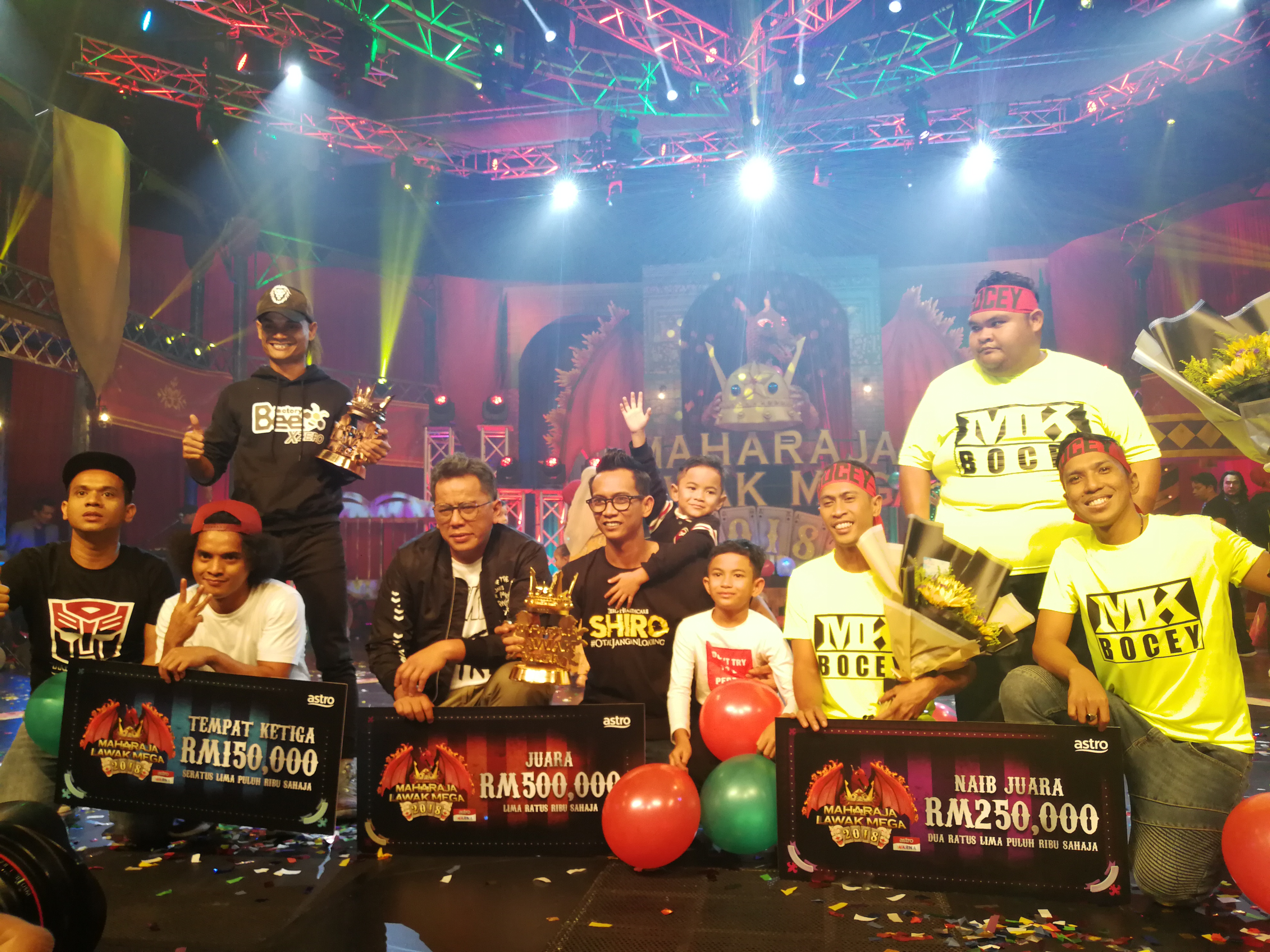 Naib juara maharajalawak mega