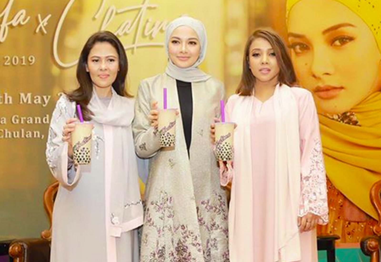 Chatime Bergabung Dengan Neelofa Buka Kafe Di Singapura 