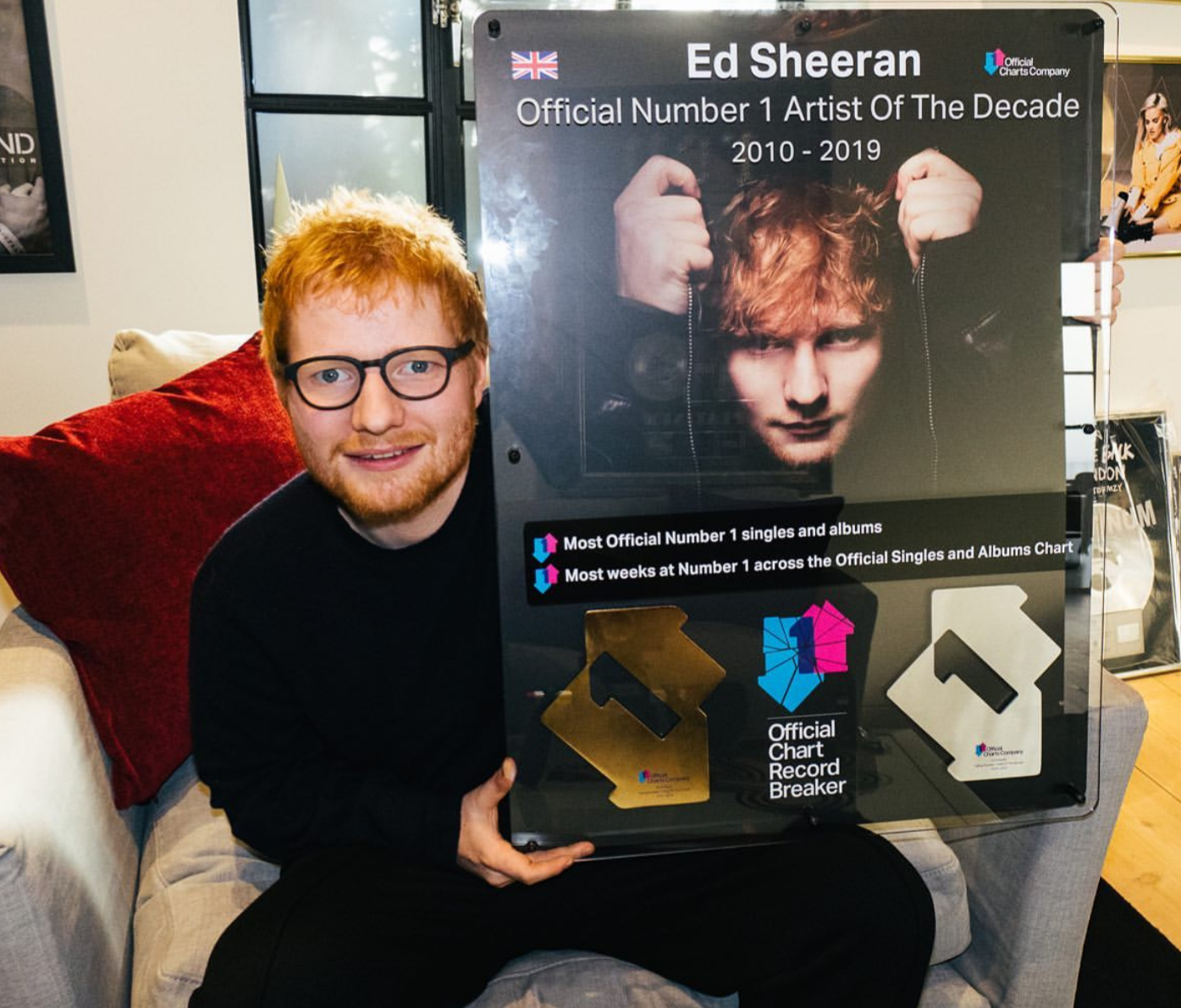 Photo of Ed Sheeran Diiktiraf Artis Sepanjang Dekad United Kingdom