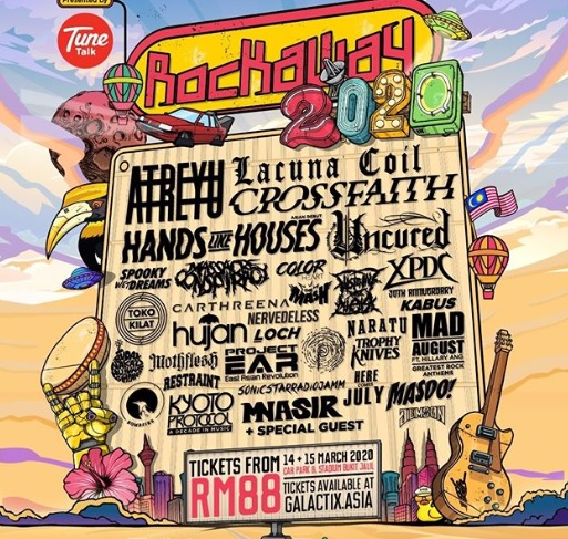 Photo of Rockaway Fest 2020 Dibarisi Penghibur Antarabangsa AS, Jepun & Australia