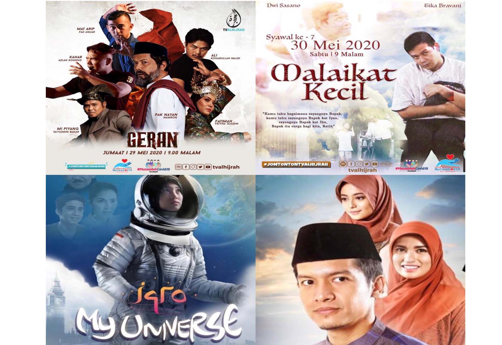 Photo of TV AlHijrah Tayang Empat Filem Terbaik Sempena Sambutan Syawal