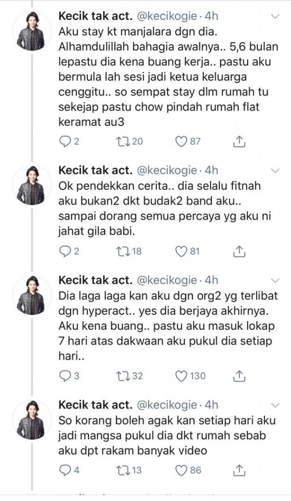 Kecik Dedah Pernah Tinggal Serumah Kerap Dipukul Fara Salleh