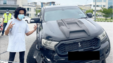 Photo of Naim Daniel Terlibat Dalam Kemalangan Jalan Raya, Tidak Alami Kecederaan Serius