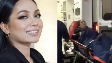 Photo of Terpaksa Dibawa Menaiki Ambulans… Nad Zainal Jelaskan Belum Bersalin, Kaki Hanya Alami Simpul Biawak