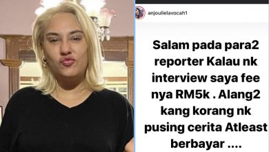 Photo of “No Money No Talk” – Zarina Anjoulie Minta Bayaran RM5,000 Kepada Wartawan Yang Mahu Interview