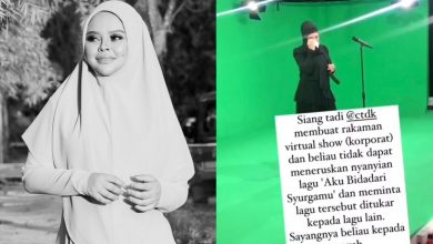 Photo of Siti Nurhaliza Tidak Dapat Teruskan Menyanyi Lagu Aku Bidadari Syurgamu Apabila Terkenangkan Pemergiaan Siti Sarah