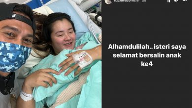 Photo of “Amin… 4-0 Keputusan Sekarang” – Fizz Fairuz & Almy Nadia Selamat Timang Cahaya Mata Keempat
