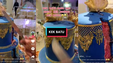 Photo of Kek Pengantin Dihasilkan Terlalu Keras Macam Batu, Ramai Terhibur Aksi ‘Ketuk-Ketuk’