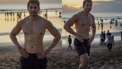 Photo of Cuti Raya Di Bali… Gambar Fadlan Hazim Tayang Badan Di Pantai & Tatoo Di Kaki Tarik Perhatian Netizen