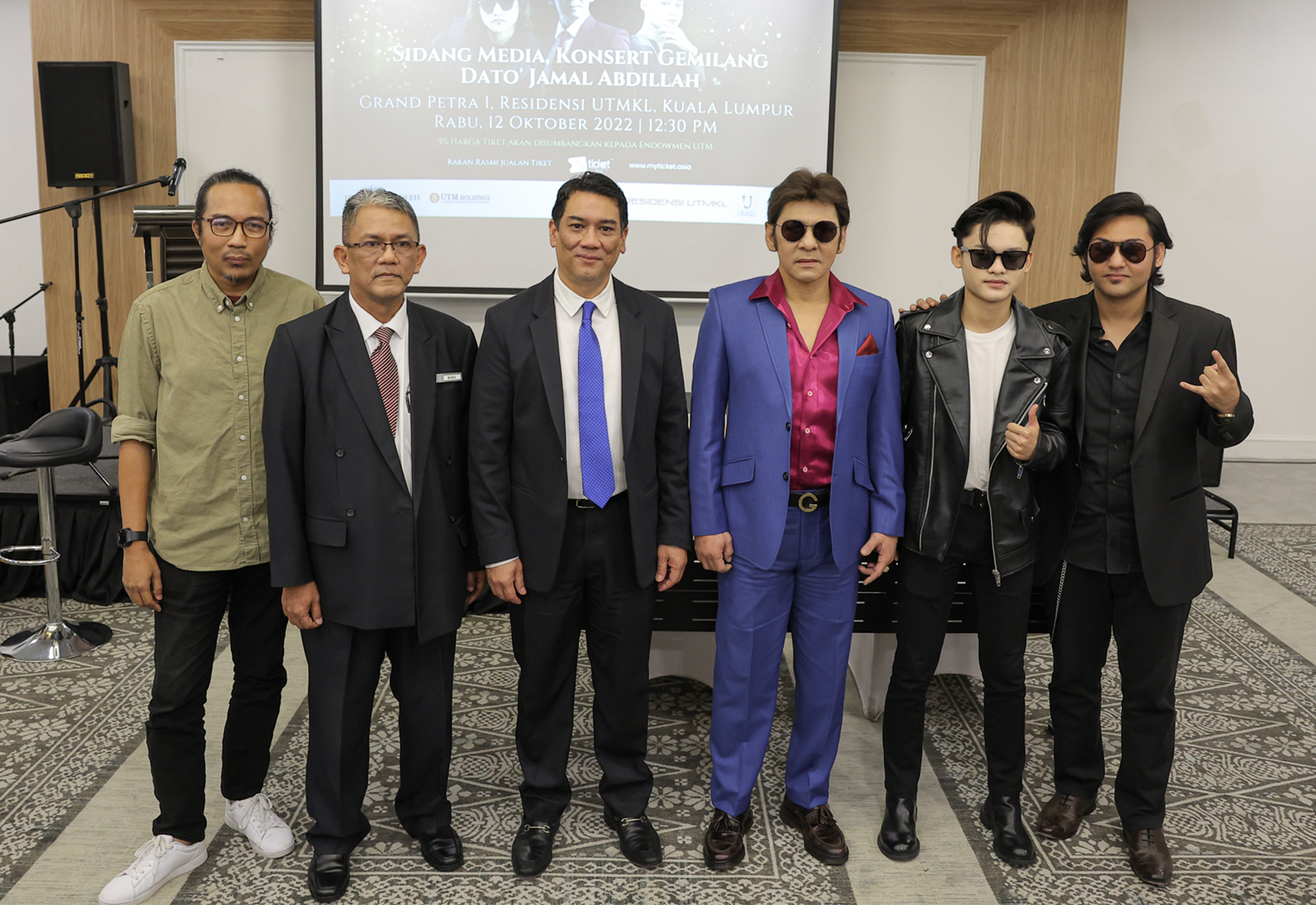 Jamal Abdillah Bergandingan Bersama Anak-Anaknya, Zaki & Osama Dalam