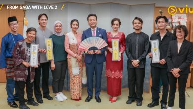 Photo of Barisan Pelakon Viu Original From Saga With Love Beramah Mesra Dengan Gabenor Saga